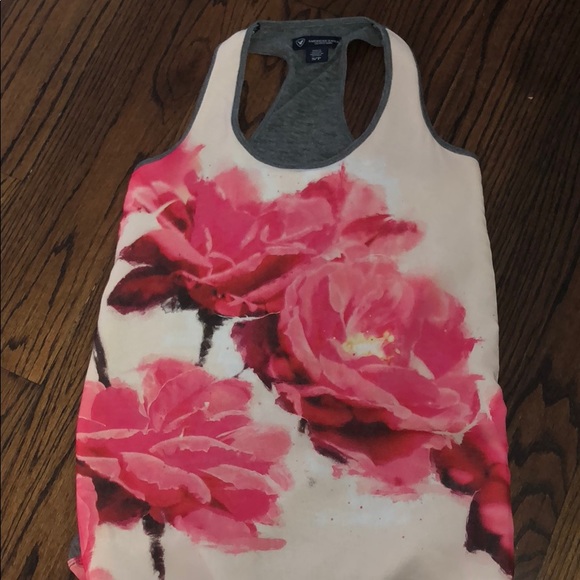 American Eagle Outfitters Rose Tank Top - Picture 1 of 3